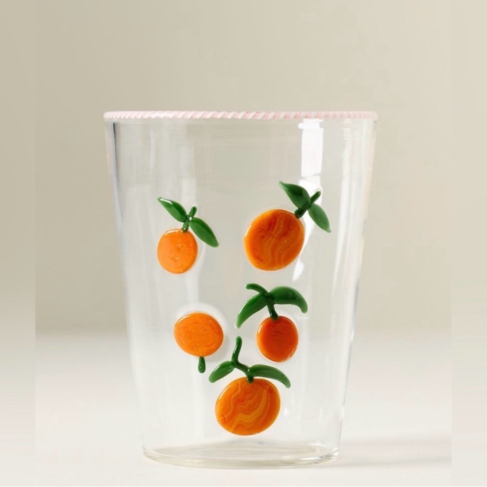 Anthropologie Farmstand
Juice Glass - Oranges NIB - Picture 1 of 6